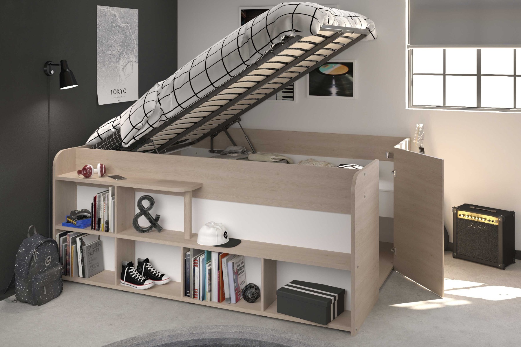 Bed space up