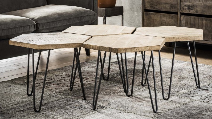 mangohout tafel